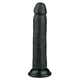 Realisitčen dildo-20,5 cm, črn