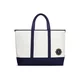 TOMMY HILFIGER Nakupovalna torba modra/bela