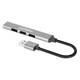 USB HUB 4port Manhattan 168427 3.0/3xUSB 2.0 480Mbps/1xUSB 3.0 5Gbps/sivi
