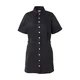 LEVIS Dolga srajca Short Sleeve Logan Western Dress črn denim