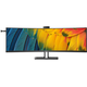 PHILIPS monitor 45B1U6900CH/00 44.5/VA,zakrivljen,32:9/5120x1440/75Hz/4ms GtG/HDMIx2,DP,USB,LAN/crn