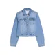 Bershka Prehodna jakna moder denim