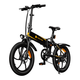 ADO E-BIKE sklopivi električni bicikl A DECE OASIS A20+, crna