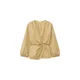 & Other Stories Bluza rjava/med/bela
