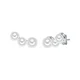 Valero Pearls Uhani srebrna/biserno bela