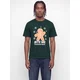 JACK & JONES Majica JJXMAS FUN pueblo/temno zelena/rdeča/bela