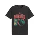 PUMA Fanpack 90s Tee Relaxed Men, Football, Black/Wild Green, L