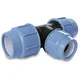shumee PE T-kos 110-90-110 mm modro tesnilo PN10