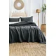 Lessentiel Maison Set Prekrivač i jastučnice Silvia, 240x260 cm, Antracit