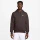 Nike M NK CLUB BB PO HOODIE, moški pulover, rjava FN3859