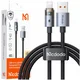 Mcdodo MCDODO USB KABEL ZA HITRO POLNJENJE ZA IPHONE LIGHTNING PD 36W 1M LED ČRN