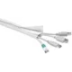 MicroConnect Ovoj za kable Cablesock, ježek, 1,8m bel