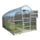 TOP rastlinjak KLASIKA STANDART 250 x 600 cm + fundament + 6 mm polikarbonat + 3x strešno okno + 3x avt. odpiralec okna