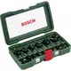 Bosch 15-delni set glodala Prihvat 8mm 2607019469