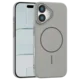 Rigid Silicone MagSafe maska za iPhone 16 Plus – siva