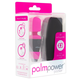 PalmPower Pocket Wand - mini masažni vibrator z možnostjo polnjenja (roza-črna)