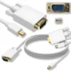Adapterski kabel Mini DP DisplayPort na VGA moški, 1,8 m, za MAC