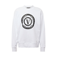 Versace Jeans Couture Sweater majica, crna / bijela