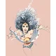 Zuty Slikanje po številkah Floral Wonder Woman