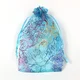 INF Zlate iridescentne organza vrečke s koralnim vzorcem 10x15cm (50 kosov), (5000077986)