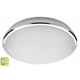 Stropna svetilka LED SILVER, 10 W, 230 V, premer 28 cm, dnevna bela, kromasta - Kromasta - IP44 - 24 - Plastika - 230 V - Sapho - 28.00 - Classic - O28x5 cm - 5.00 - LED - 10,00