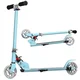 Northix Otroški skiro z nastavljivo višino, zložljiv, moder, 2 kolesa, Kick Scooter