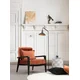 Atelier del Sofa Fotelja Apollo 77x90x84cm Bordo