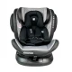 KikkaBoo Autosedište 0-1-2-3 (0-36 kg) STARK ISOFIX light grey (KKB70026)