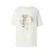Bianco Lucci Womens Rose Patterned Tshirt