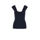 WE Fashion Top temno modra
