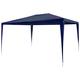 vidaXL šotor za zabave 3x4 m PE modre barve