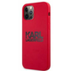 Karl Lagerfeld KLHCP12MSLKLRE iPhone 12/12 Pro 6,1 Silicone Stack Logo red (KLHCP12MSLKLRE)