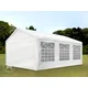 Paviljon profesionalni 6x4m bela s stranicami PE 350g/m2