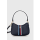 Ročna torba Tommy Hilfiger Poppy Shoulder Bag Corp AW0AW16780 Space Blue DW6