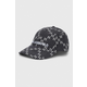 Kapa sa šiltom Karl Lagerfeld boja: crna, s uzorkom