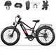 Tifgalop Tifgalop ES7 26 Fat Tire Električno kolo 750 W 52 V 19 Ah Domet 40-90 KM, (21509310)