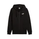 Mens Puma Essentials No. 1 Logo Full-Zip Hoodie, Black, Size L, Puma