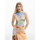 Desigual VEST_JADE 26SWVK38 Oranžna