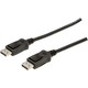 Digitus DisplayPort Priključni kabel [1x DisplayPort vtič  1x DisplayPort vtič] 2 m, črn, Digitus