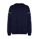 Trendyol Navy Blue Oversize Fit Wide Fit Crew Neck Piping Detailed Knitwear Sweater