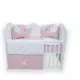 Bebi posteljina roze slonče 900204 - posteljina za dečiji krevetac