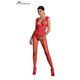 Crotchless Catsuit red