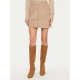 Pepe Jeans Mini krilo Cassie PL901154 Écru Regular Fit