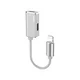 Adapter REMAX za slusalice I punjenje iPhone RL-LA02i beli