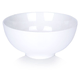 shumee Velika bela porcelanasta skleda za ramensko juho, solate, prigrizke 20 cm 1,6 L