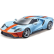 Maisto - 2017 Ford GT, modro-oranžový, 1:18