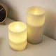 Pauleen Cosy Feather Candle LED sveča komplet 2 - svetlo siva, bela
