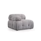 Atelier del Sofa Fotelja Petite L1, 95 x 95 x 75 cm, Siva