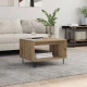 vidaXL Klubska miza artisan hrast 60 x 50 x 40 cm Konstruiran les
