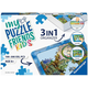 Ravensburger 3u1 organizator za deči?e slagalice, plavi, 100 delova